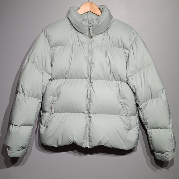 Aritzia Pastel Green TNA Mega Puff Winter Jacket (Women's Size Small) - Picture 1 of 10